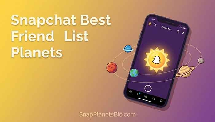 Best Friend List Planets Snapchat: What I Learned After Actually Using It 5 Snapchat Best Friend List Planets Feature Shown As A Solar System On A Phone Screen