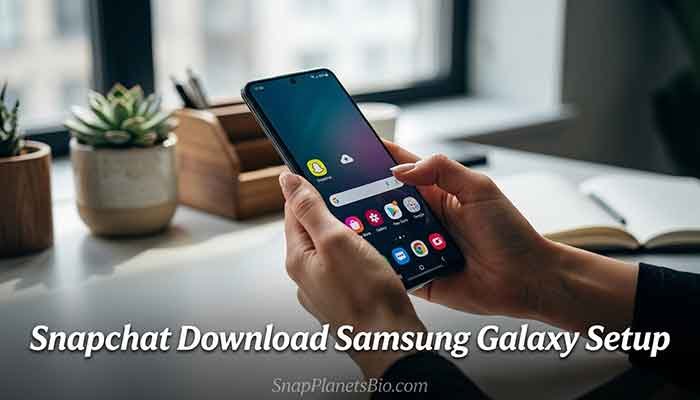 Snapchat Planet Meaning: What Those Little Planets Are Really Telling You 3 Samsung Galaxy Phone Showing The Snapchat App Ready For Download