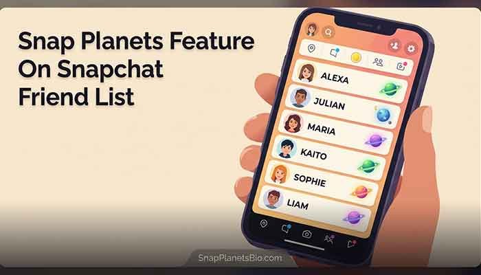 Snapchat Planets: Everything I've Learned About Snap Planets (From a Guy Who's Obsessed With This App) 3 Snap Planets Feature On Snapchat Friend List