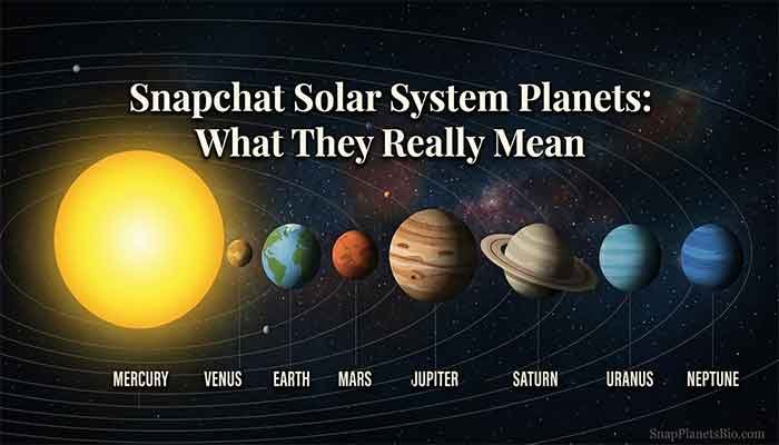 Snapchat Solar System Planets: What They Really Mean 3 Snapchat Solar System Planets