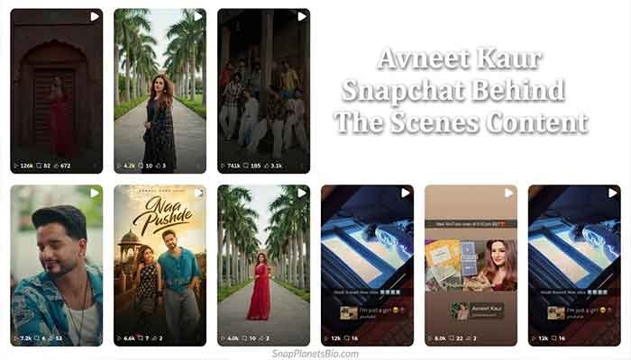 Avneet Kaur Snapchat: What Her Account Actually Looks Like 2 Avneet Kaur Snapchat Behind The Scenes Content