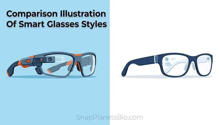 Snap Spectacles: What It's Actually Like Wearing the Future On Your Face 3 Comparison Illustration Of Smart Glasses Styles