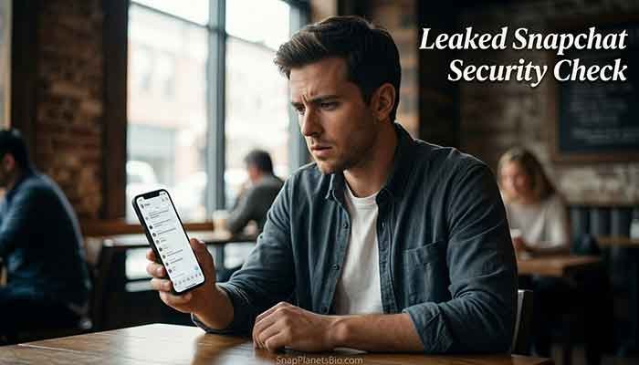 Leaked Snapchat: What I Actually Do When Things Go Wrong 4 Leaked Snapchat, Man Checking His Phone After Suspecting His Snapchat Account Was Hacked